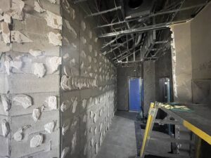 解体工事中の現場
